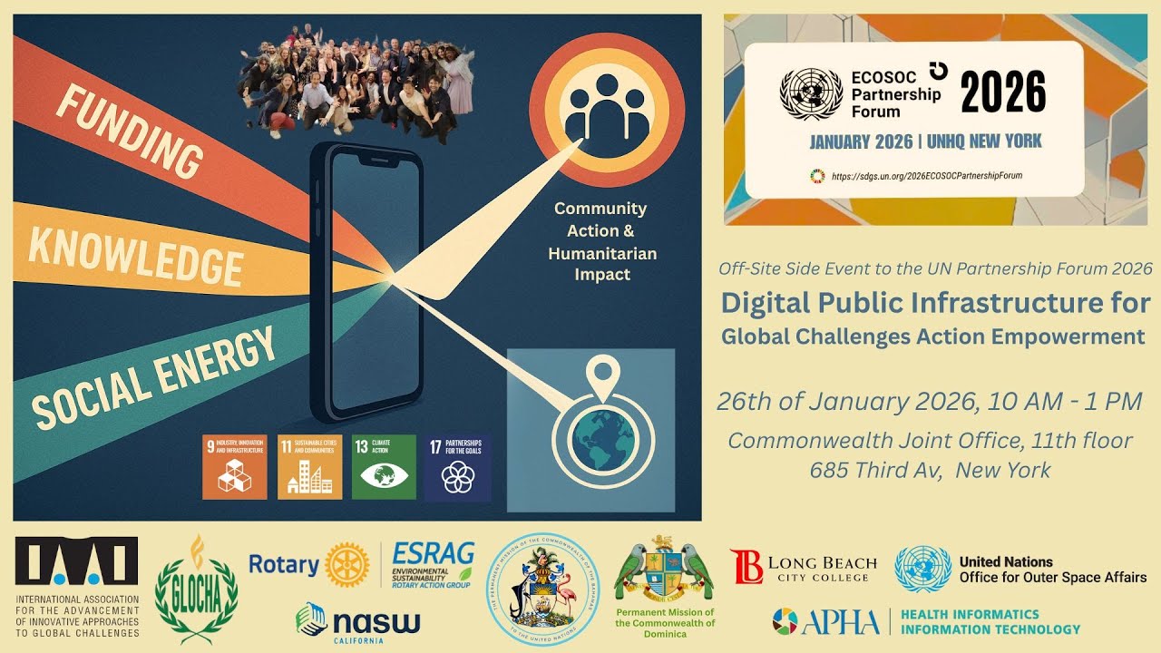 GloCha @ UN  Partnership Forum 2026: Digital Public Infrastructure for Global Challenges Action