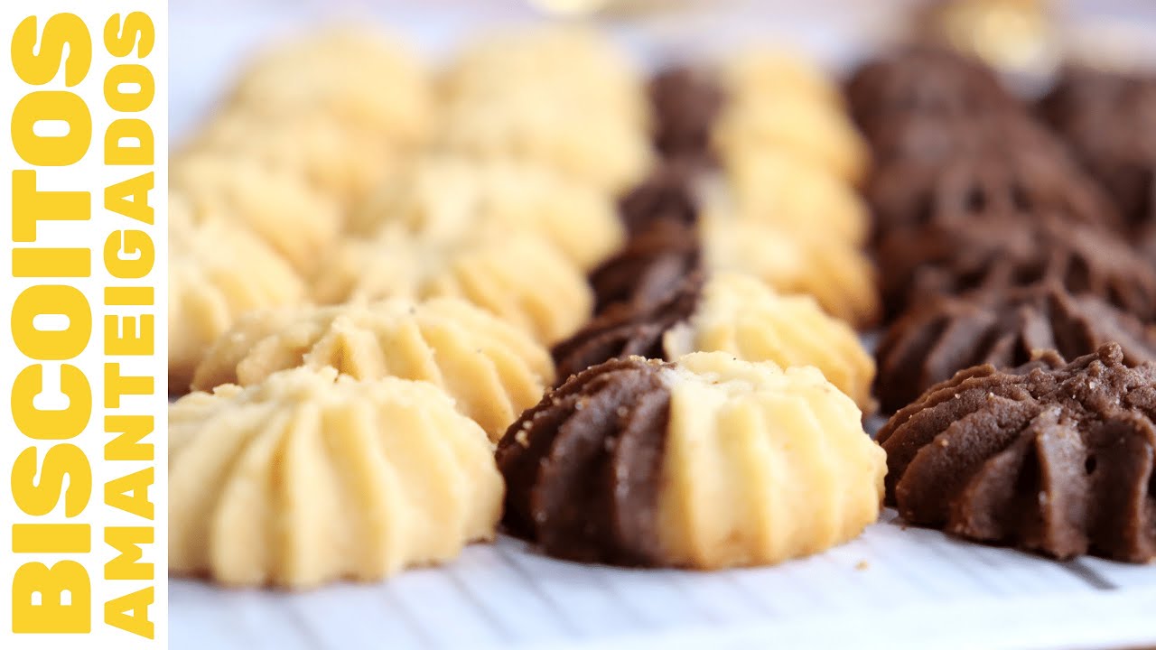 SE UM SABOR JÁ É BOM, IMAGINA 3! | 3 SABORES de Biscoitos Amanteigados com a MESMA BASE