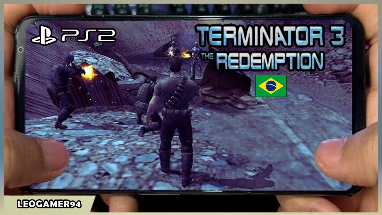EXTERMINADOR DO FUTURO 3 Jogo em PT-BR Versão de PS2 no Android