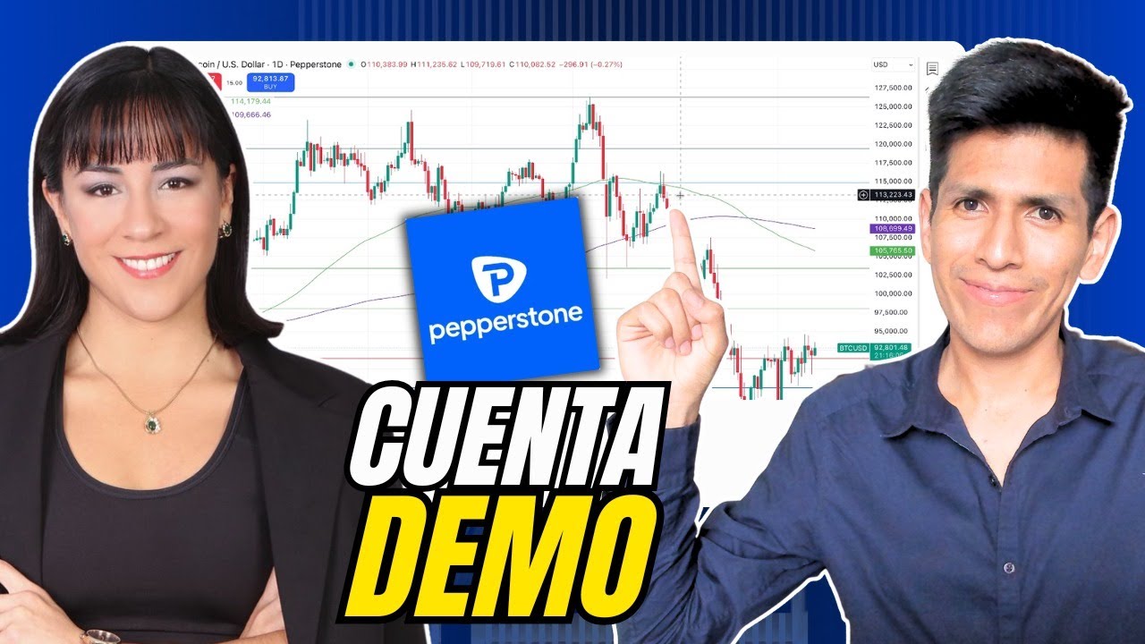 Cómo usar TradingView y practicar trading en una cuenta DEMO con Pepperstone