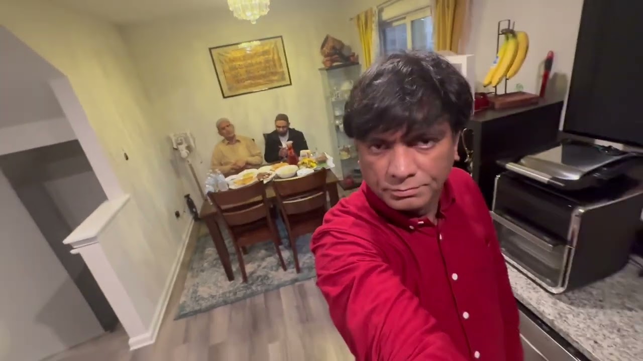 Alhamdulillah, we had a beautiful iftar evening!.”