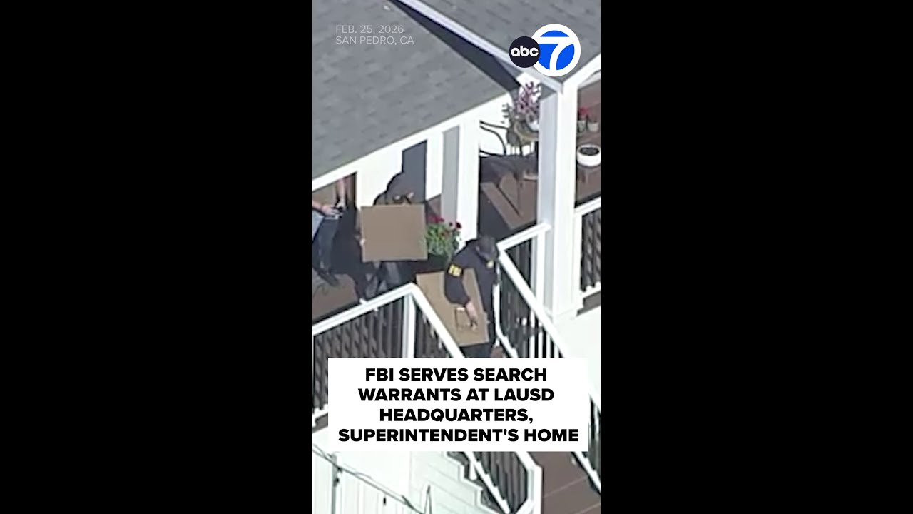 FBI serves warrants at LAUSD headquarters, superintendent's home