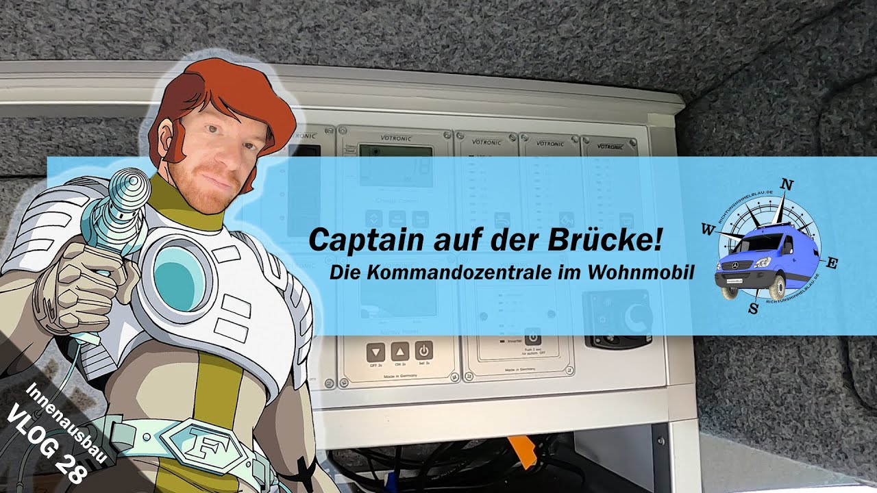 Vlog28 - Kontrollpanel, Kontrolleinheit - Bedienpanel und Energieversorgung im Wohnmobil 🔋💧☀️