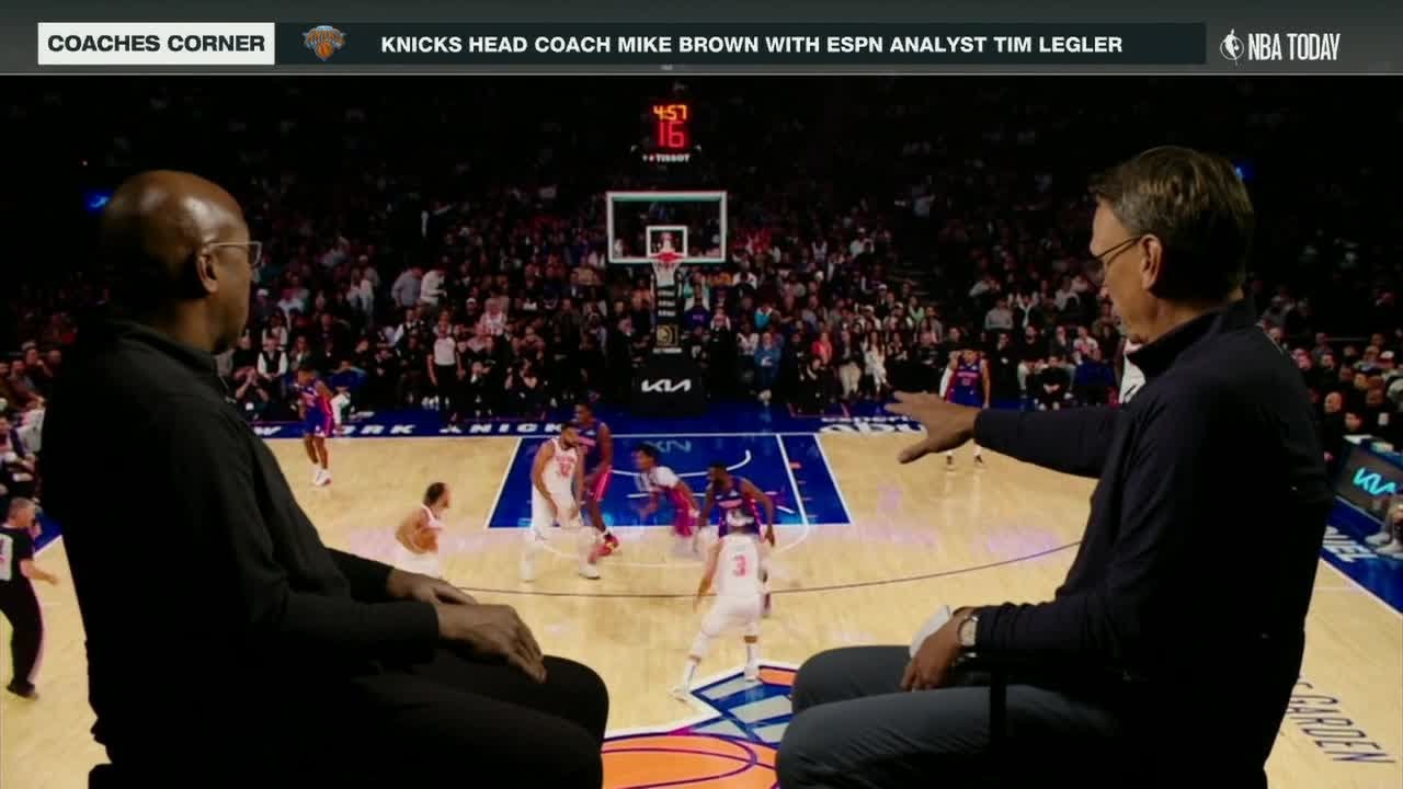 Майк Браун и Тим Леглер разбирают фильм &laquo;Никс&raquo; в &laquo;Уголке тренера&raquo; 🏀 | NBA Today
