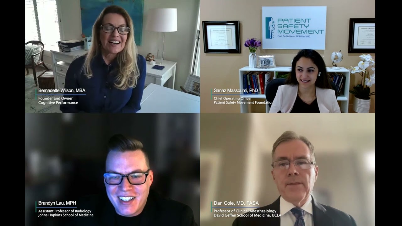 Patient Safety Awareness Week Webinar