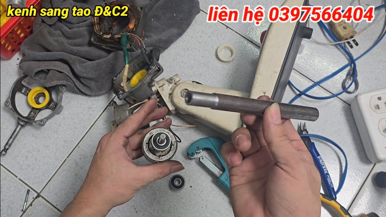 Chế bạc đạn và sơ mi cao su 628 cho chú gần nhà