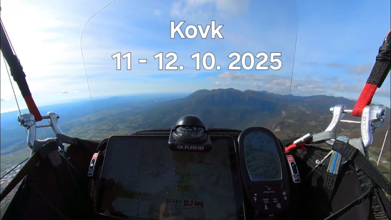 První z letošních podzimních výletů na jih s #axisparagliders #crosscountry  #paragliding  #kovk