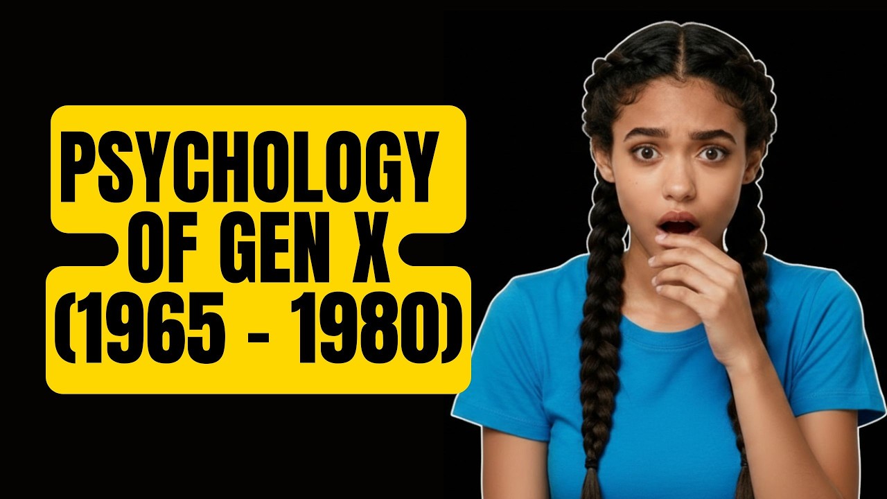 Psychology Of Gen X (1965 - 1980) Explained In 9 Minutes