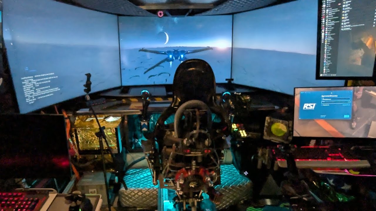 Star Citizen Pyro Trip in Space Bus Augmented reality IRL