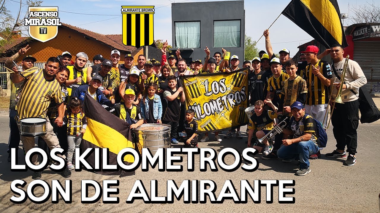 LOS KILOMETROS SON DE ALMIRANTE BROWN - LA PREVIA AURINEGRA