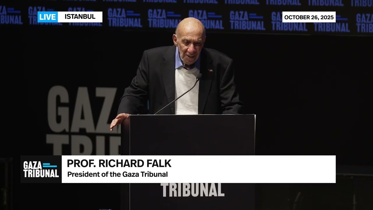 Final Statement of the Istanbul Session - Prof. Richard Falk, President of Gaza Tribunal
