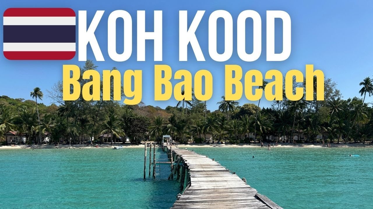 Ко Куд - Пляж Банг Бао 🏝️ Тропический рай для плавания & каякинга! 🏊‍♂️🚣