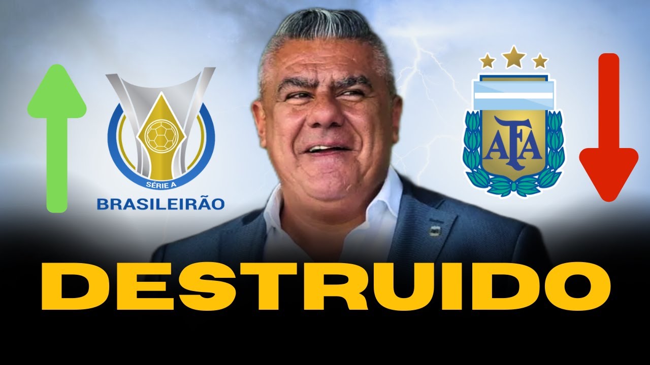 ARGENTINA NO PUEDE COMPETIR CON BRASIL PORQUE TAPIA NOS ARRUINÓ
