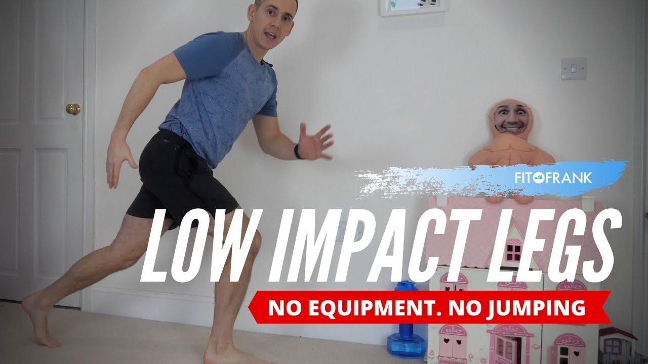 25 minute Low Impact Legs Workout (No Equipment Required)