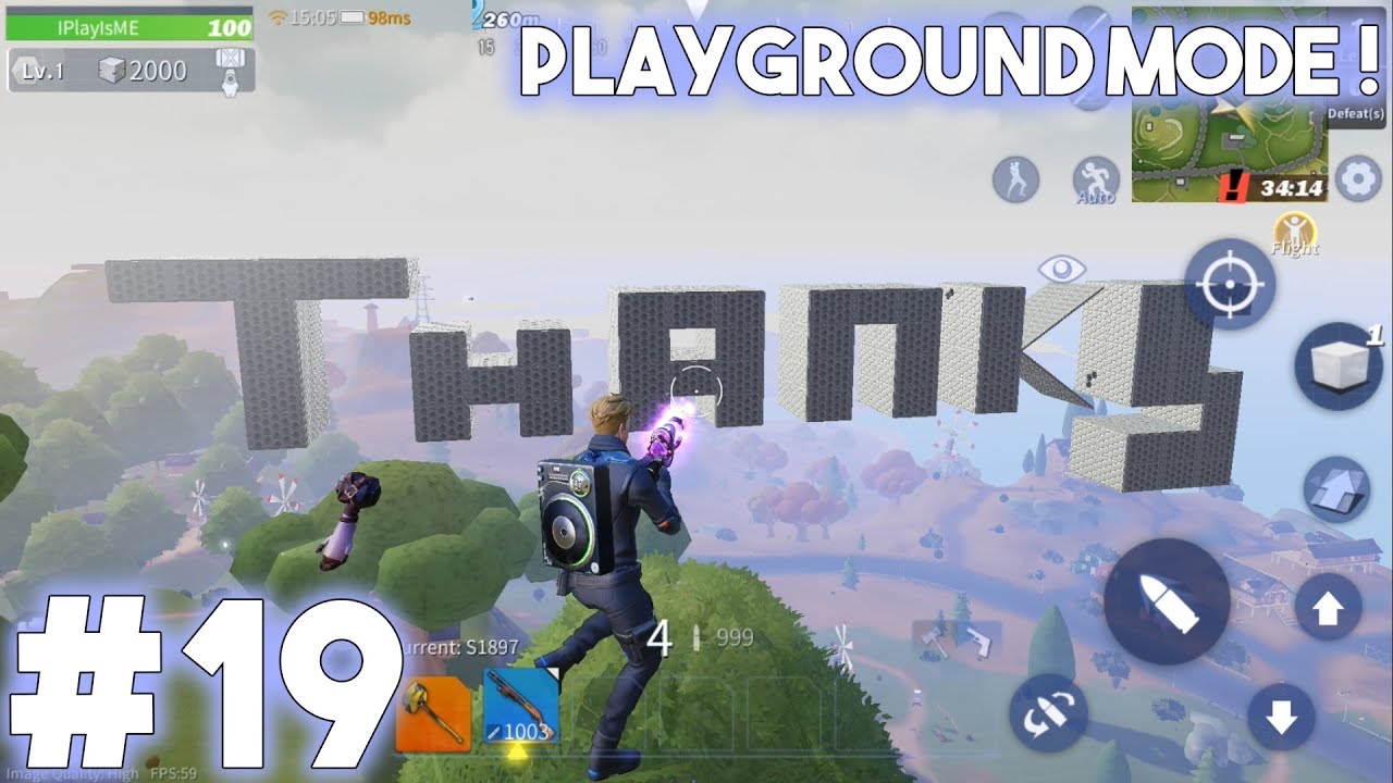 PLAYGROUND MODE ! | Creative Destruction Gameplay #19 HD