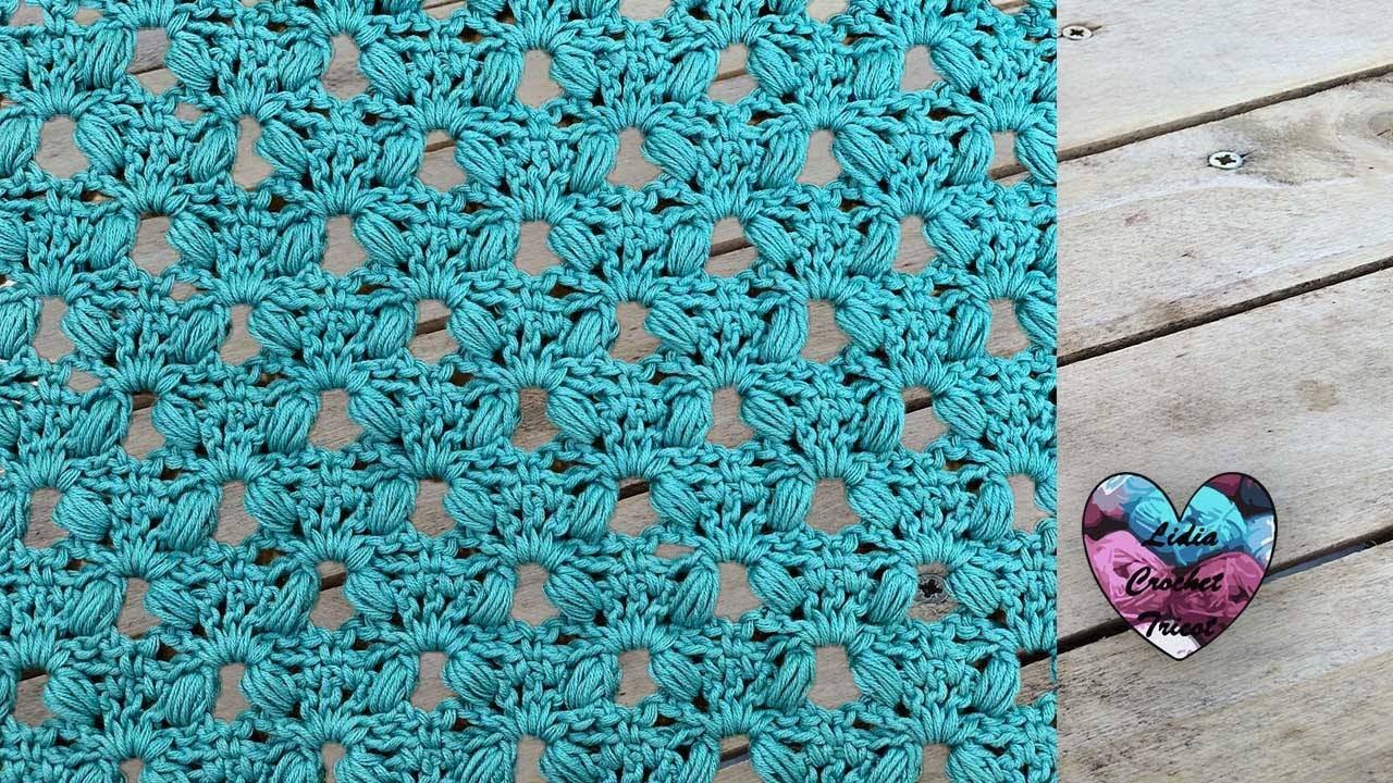 Point relief ajouré Crochet 