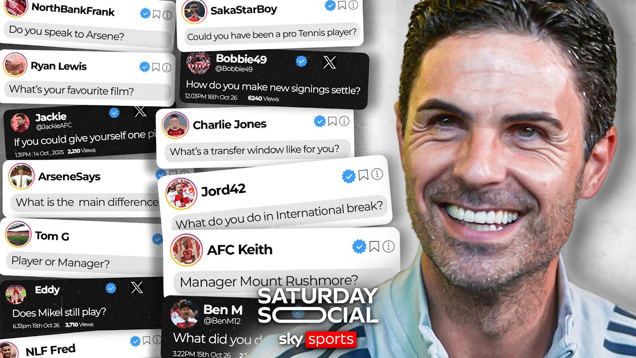 Mikel Arteta answers the internet&rsquo;s most asked questions... | Mikel Arteta Fan Q&A