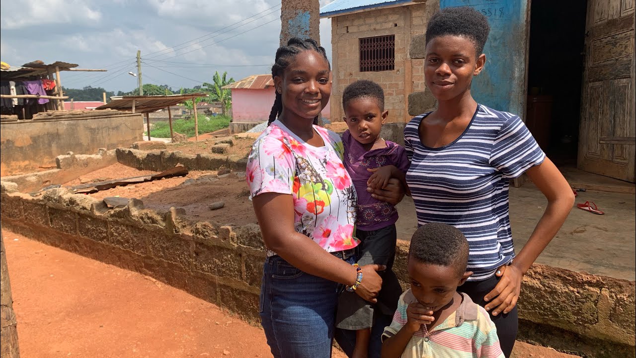 A TRIP TO AJUMAKO BA| CHRISTMAS IN THE VILLAGE🇬🇭