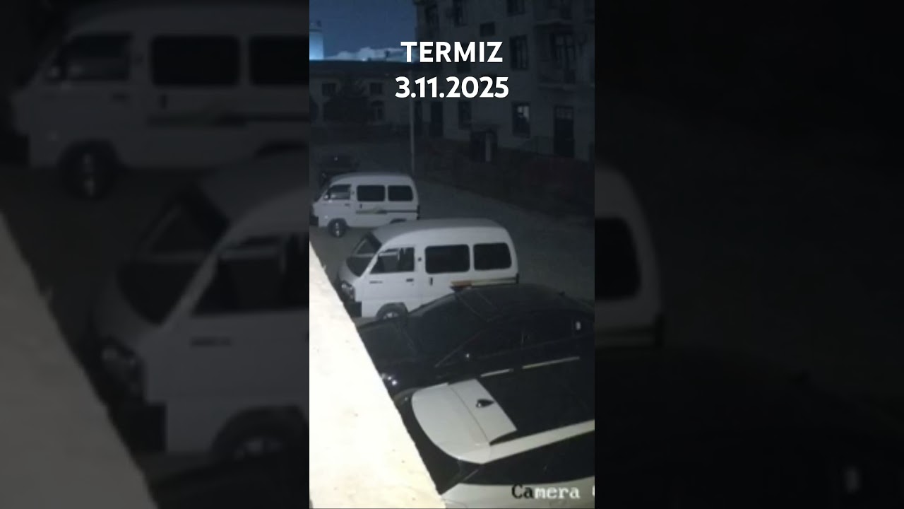 TERMIZ ZILZILA 3.11.2025