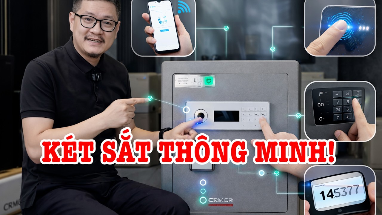 Trải nghiệm KÉT SẮT THÔNG MINH của XIAOMI sẽ có gì hay?