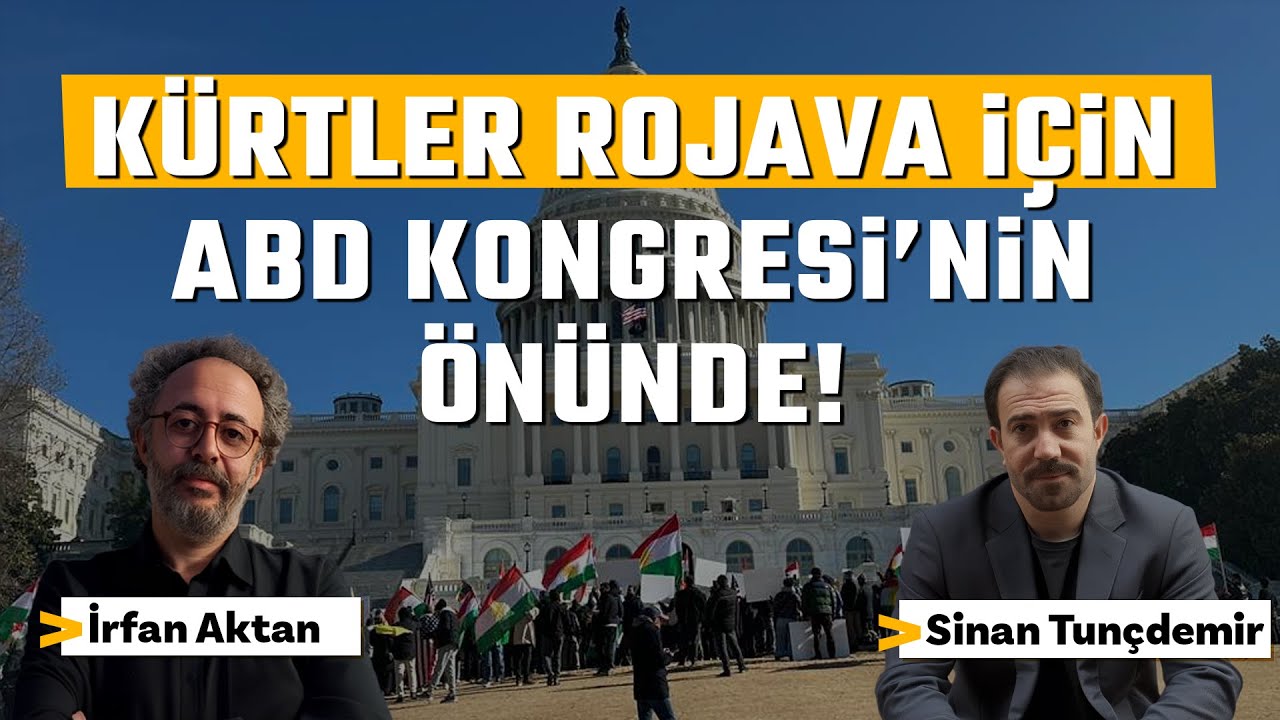 #CANLI | Kürtler Rojava için ABD Kongresi’nin önünde #NasılYapmalı