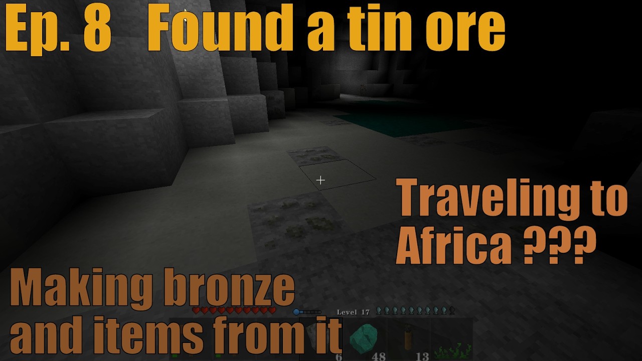 [#8] Making bronze tools and new biome in ECHO ELLIHUMA mod Survivalcraft 2