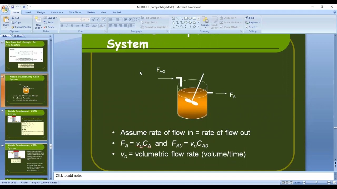 Chemical reaction Engineering Review (Part 4)