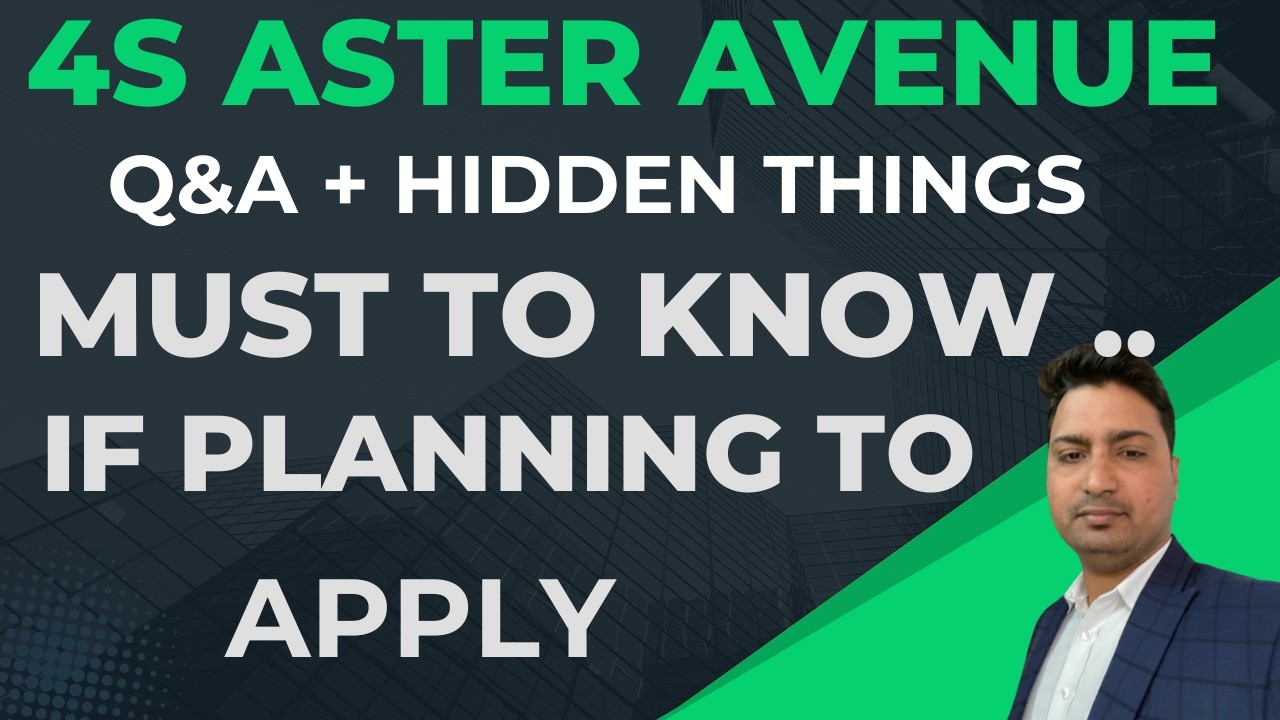 4S ASTER AVENUE 36 PHASE 2 | KNOW THIS BEFORE APPLYING SO DON'T HAVE REGRET LATER | Q&A SERIES -1