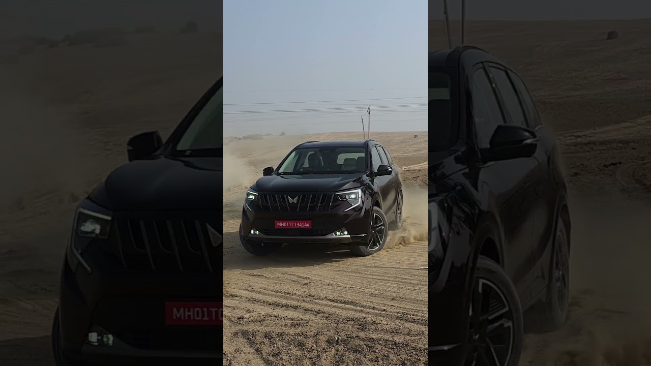 MahindraXUV7XO | Технология демпфирования DaVinci в действии #overdrive