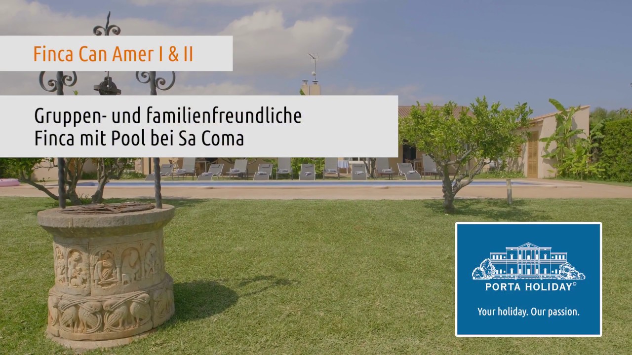 Familienfreundliche Finca bei Sa Coma zur Ferienmiete auf Mallorca