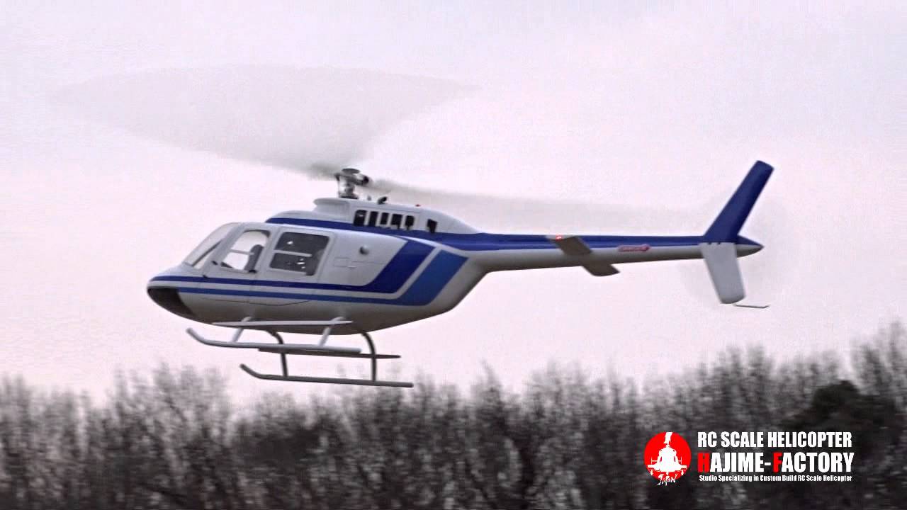 ROBAN Bell206 JetRanger 700size test flight