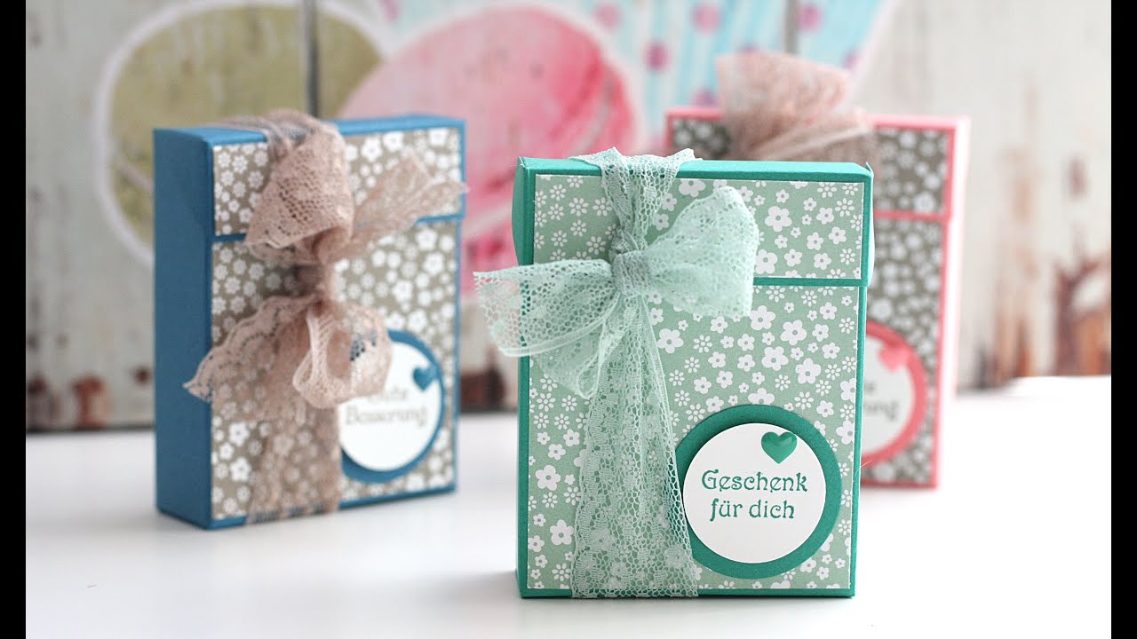 Anleitung: Top Fold Box / Box mit Klappdeckel | Stampin' Up!