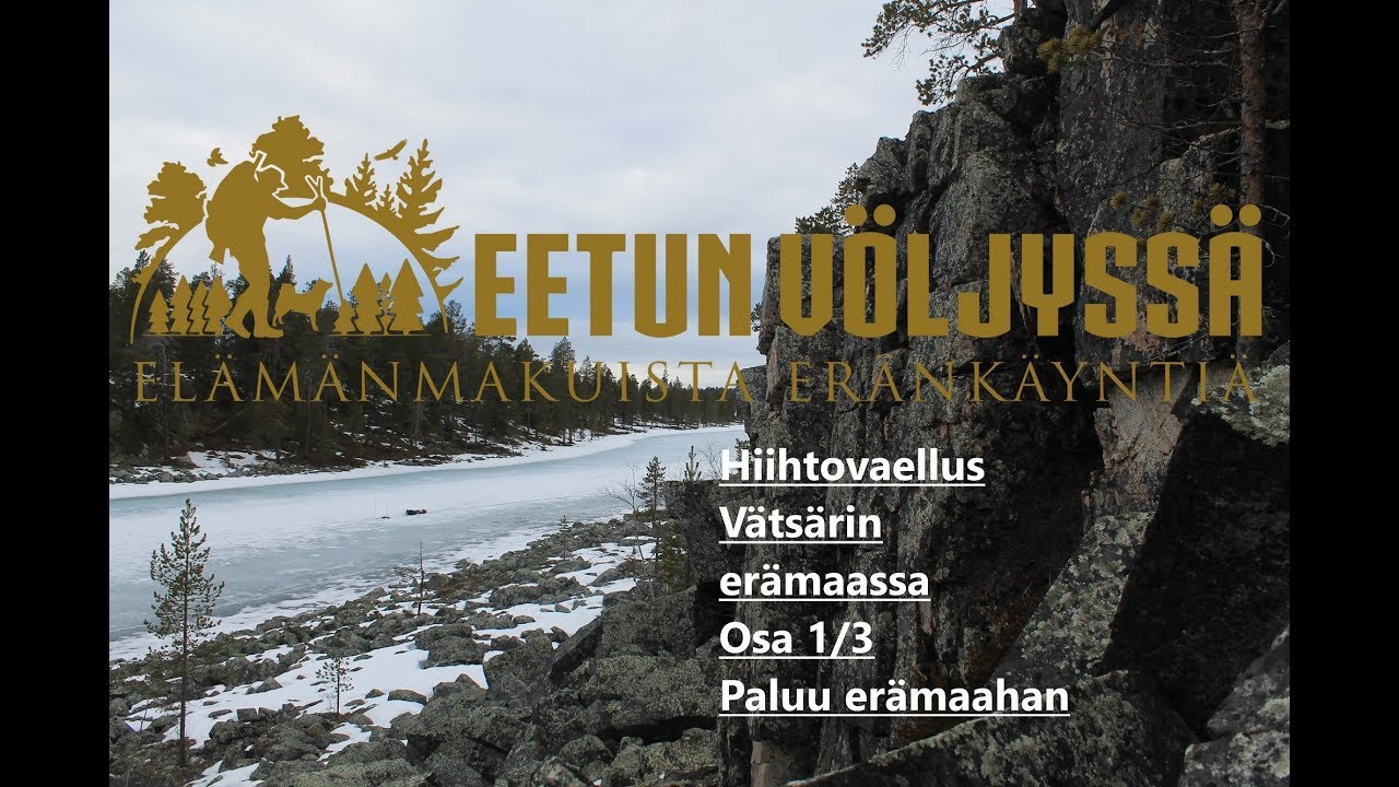 Hiihtovaellus Vätsärin erämaassa Osa 1/3 Paluu erämaahan ENG SUB
