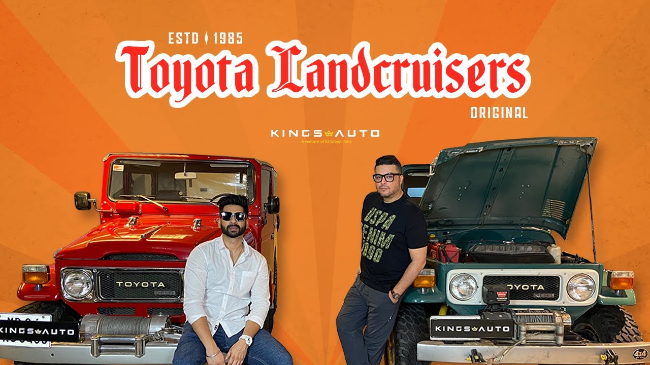 2  OF THE RAREST LANDCRUISER BJ40&42 IN INDIA !FULLY RESTORED & ORIGINAL!PARASSUNDAVLOGS!KINGS AUTO!