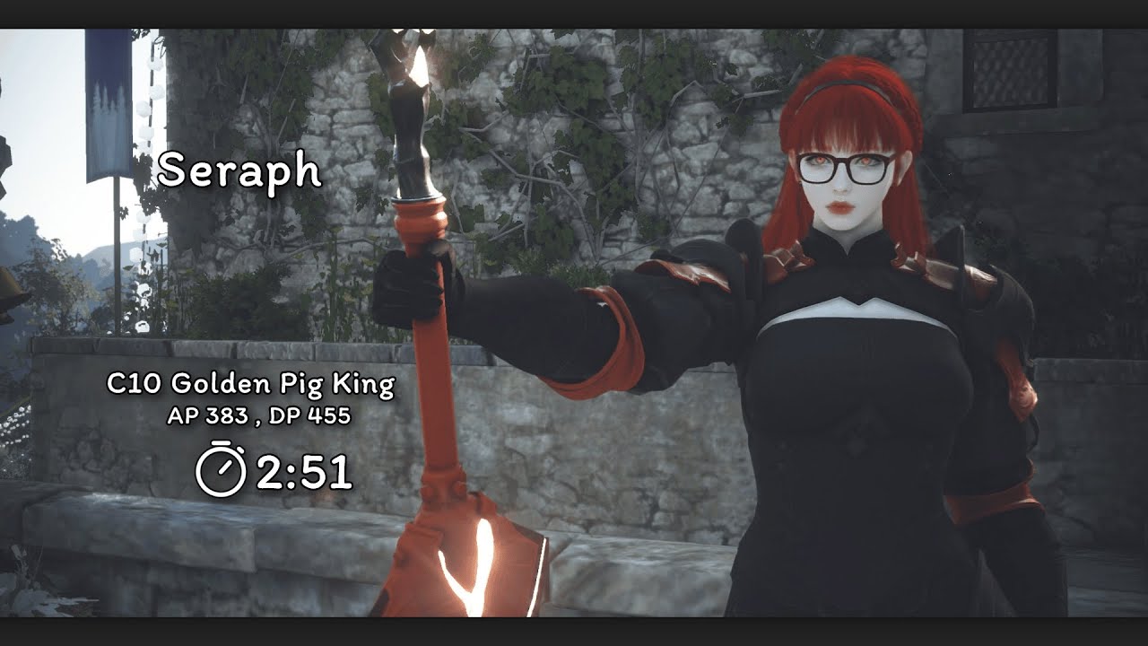 [BDO TH x SEA] Black Shrine Golden Pig King Calamity 10 | Seraph