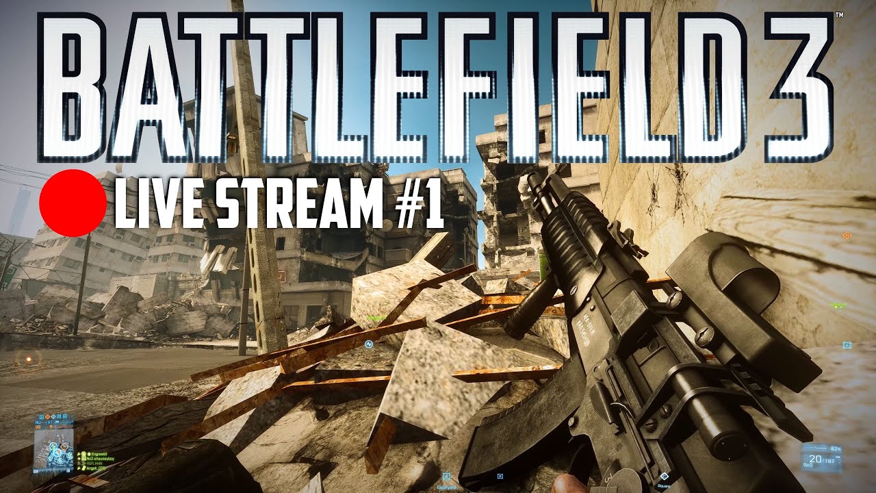 Battlefield 3 First Live Stream!