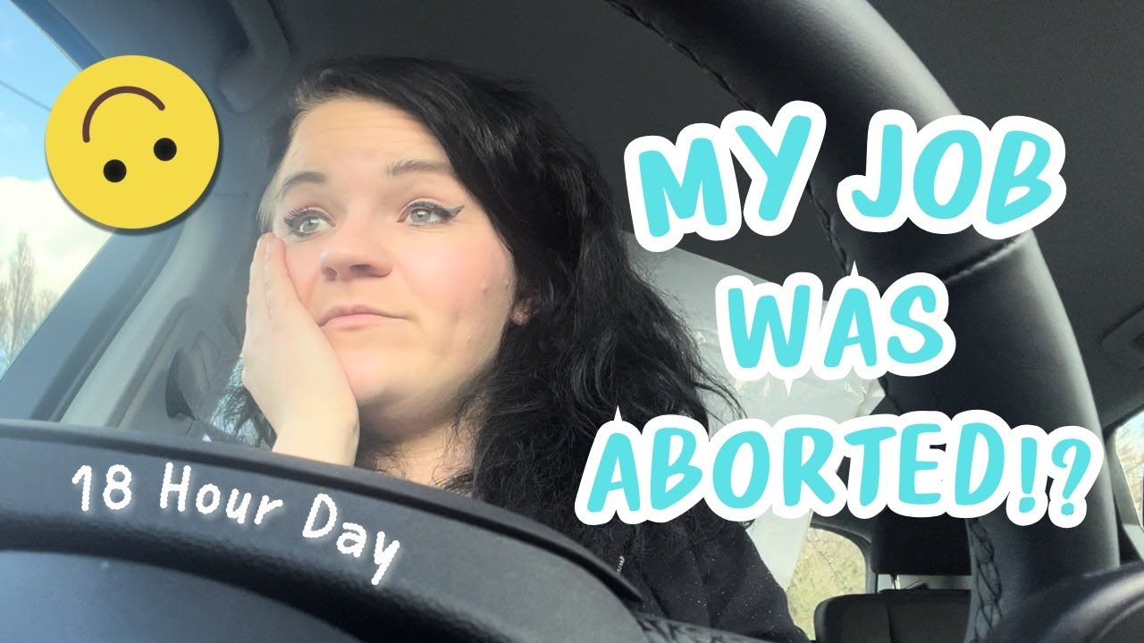 My job was ABORTED!? 18 Hour Day - A day in the life of a Female Trade Plate Driver | Vlog 2