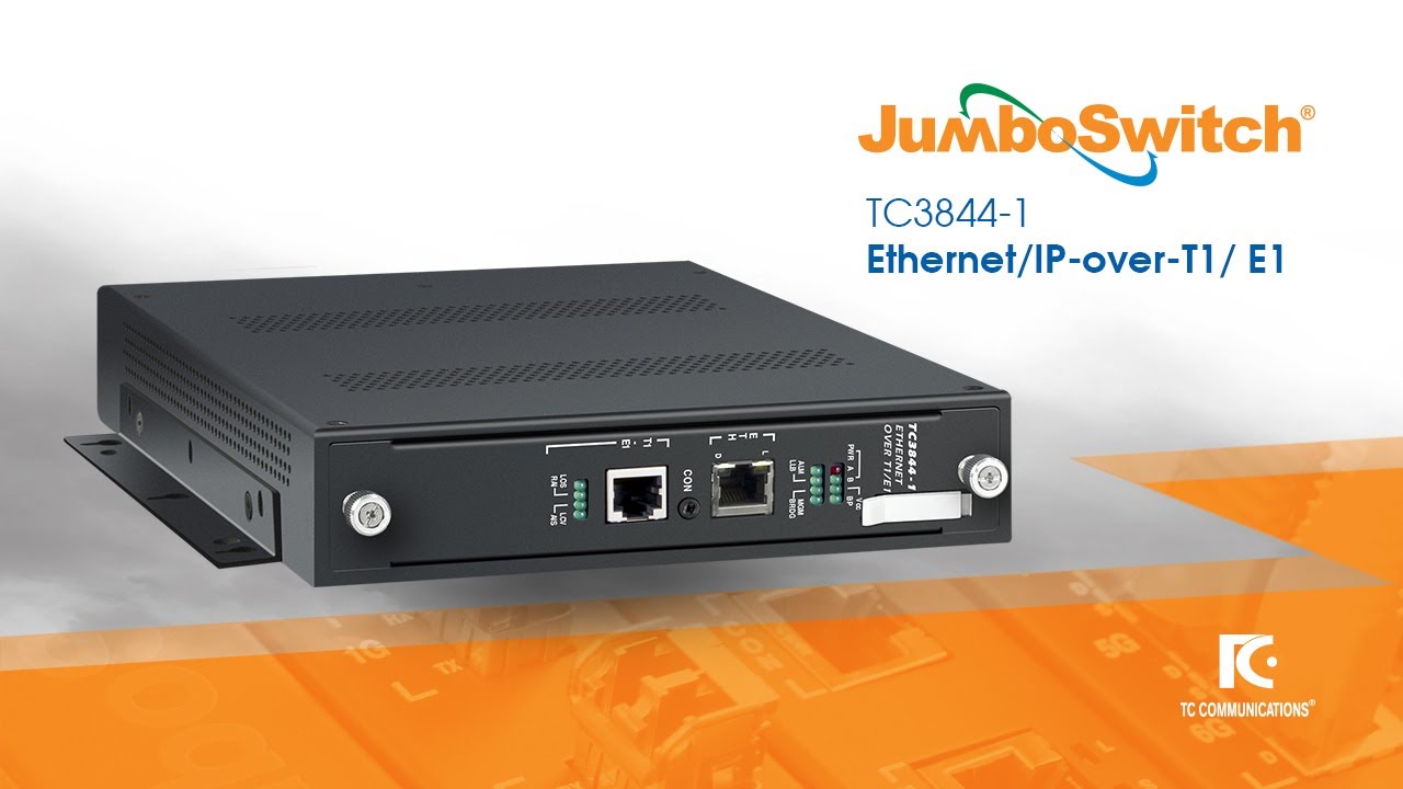 Ethernet/IP over T1 Interface Card | TC3844-1