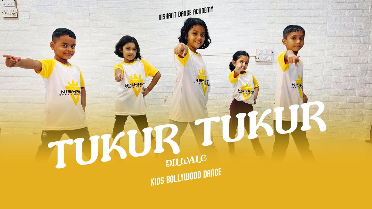 Tukur Tukur | Dilwale | Kids Bollywood Dance Shah Rukh Khan #kidsdance #kidsdancechoreography #dance