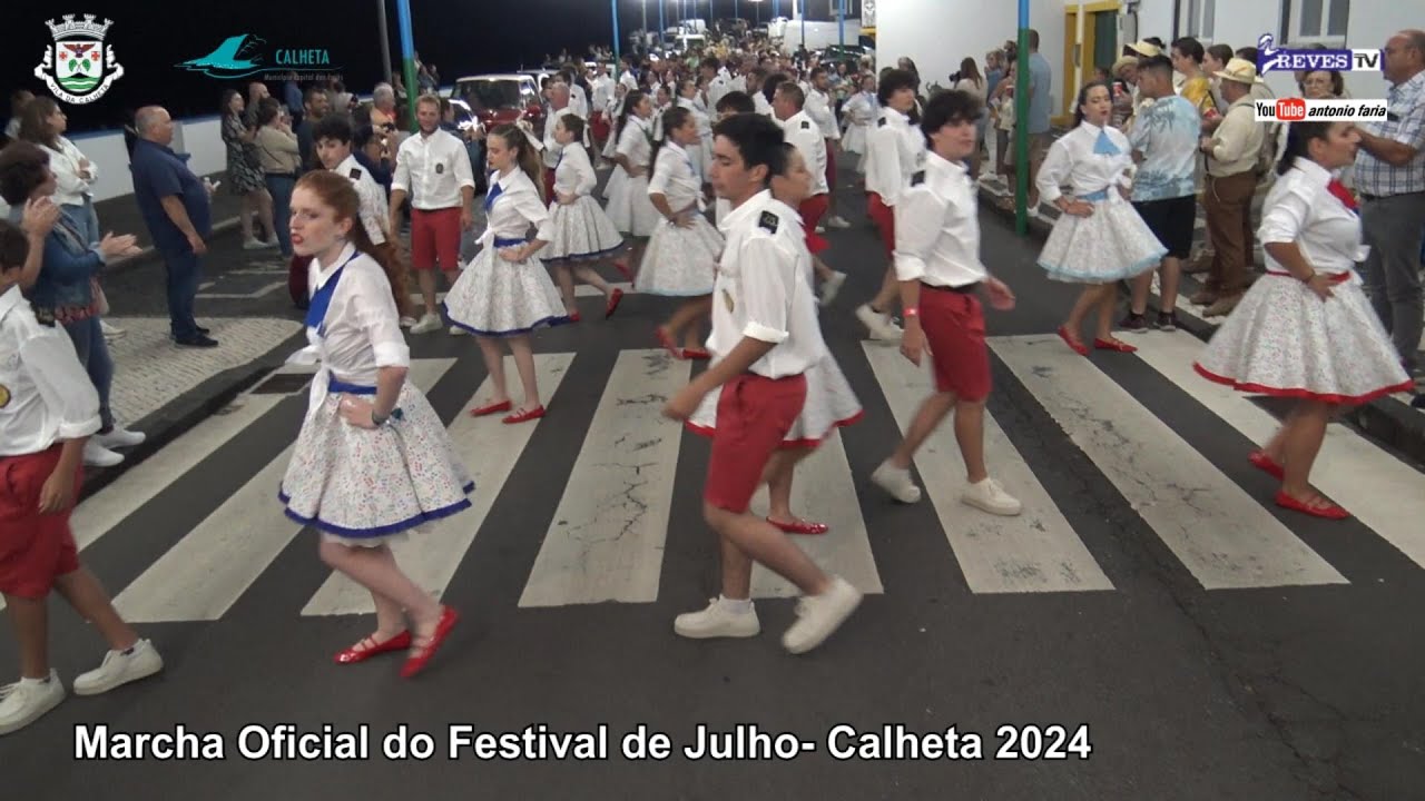 Marcha Oficial do Festival de Julho  Calheta 2024