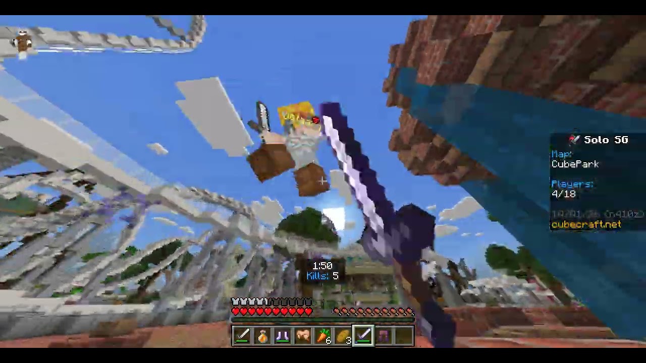 Cubecraft Survival Games Gameplay #7