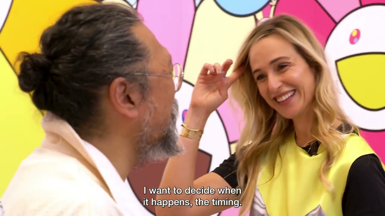 Takashi Murakami raconte les secrets de ses chefs-d'œuvre à Elisabeth von Thurn und Taxis