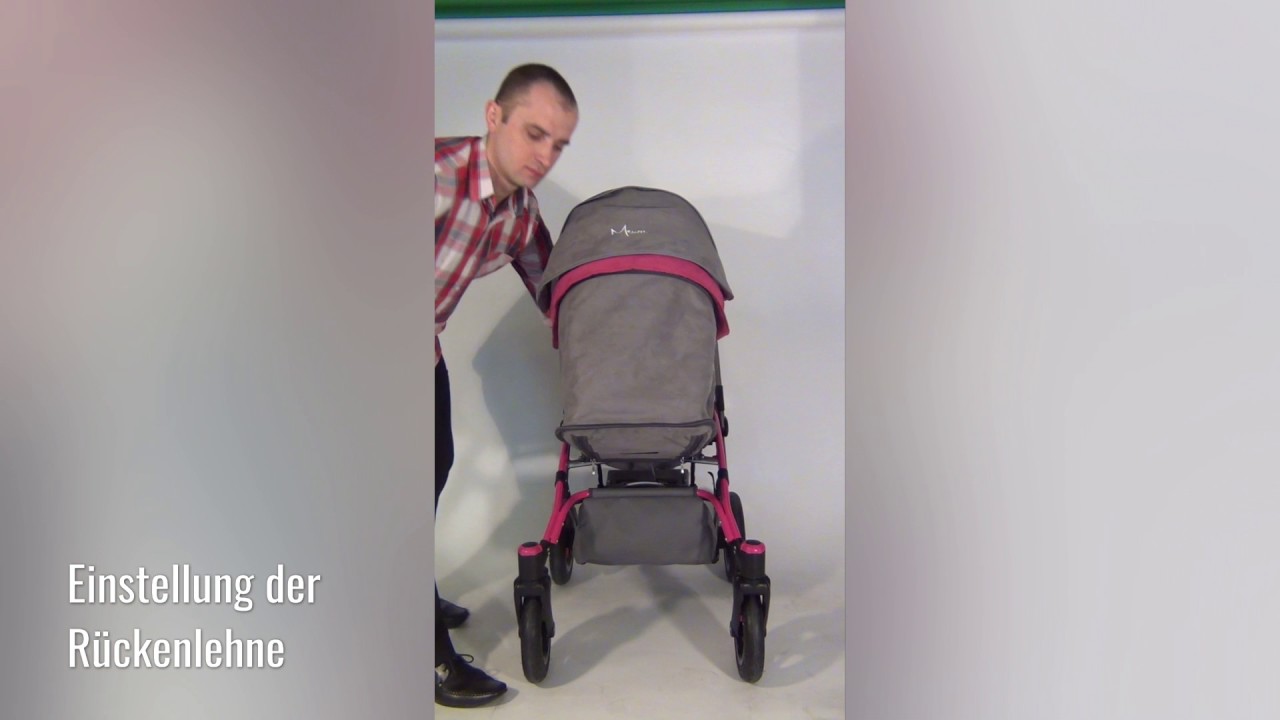Mewa – Reha-Buggy – Handhabung der Sitzeinheit | THOMASHILFEN