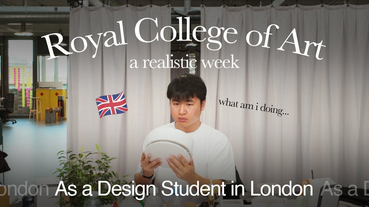 📍A week at the Royal College of Art London 🇬🇧 | Osmo Pocket 3 Vlog |