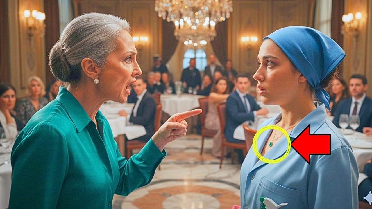 “Questa COLLANA è di mia FIGLIA!” — gridò la MILIONARIA… ma la VERITÀ sconvolge tutti.