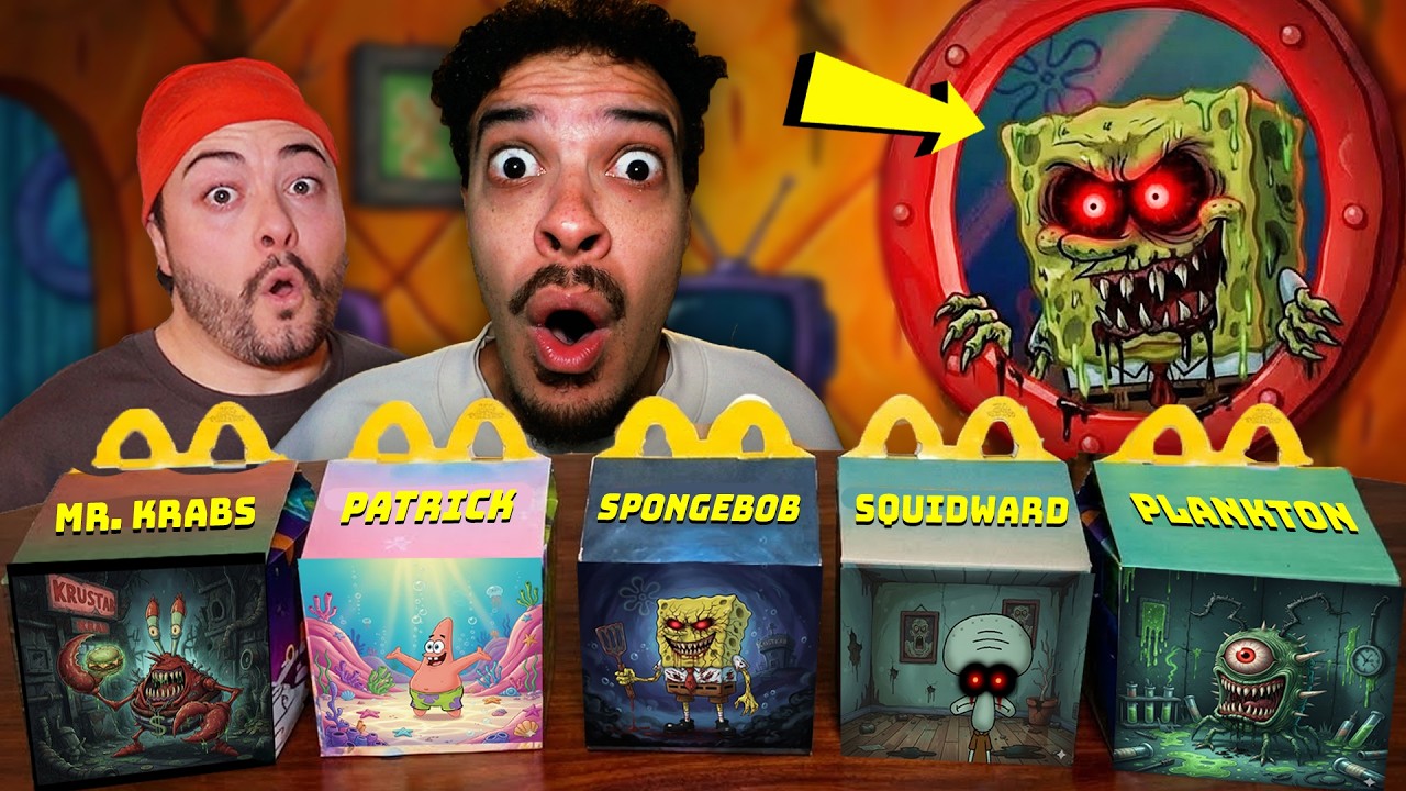 DO NOT ORDER ALL SPONGEBOB HAPPY MEALS FROM MCDONALD'S AT 3AM...