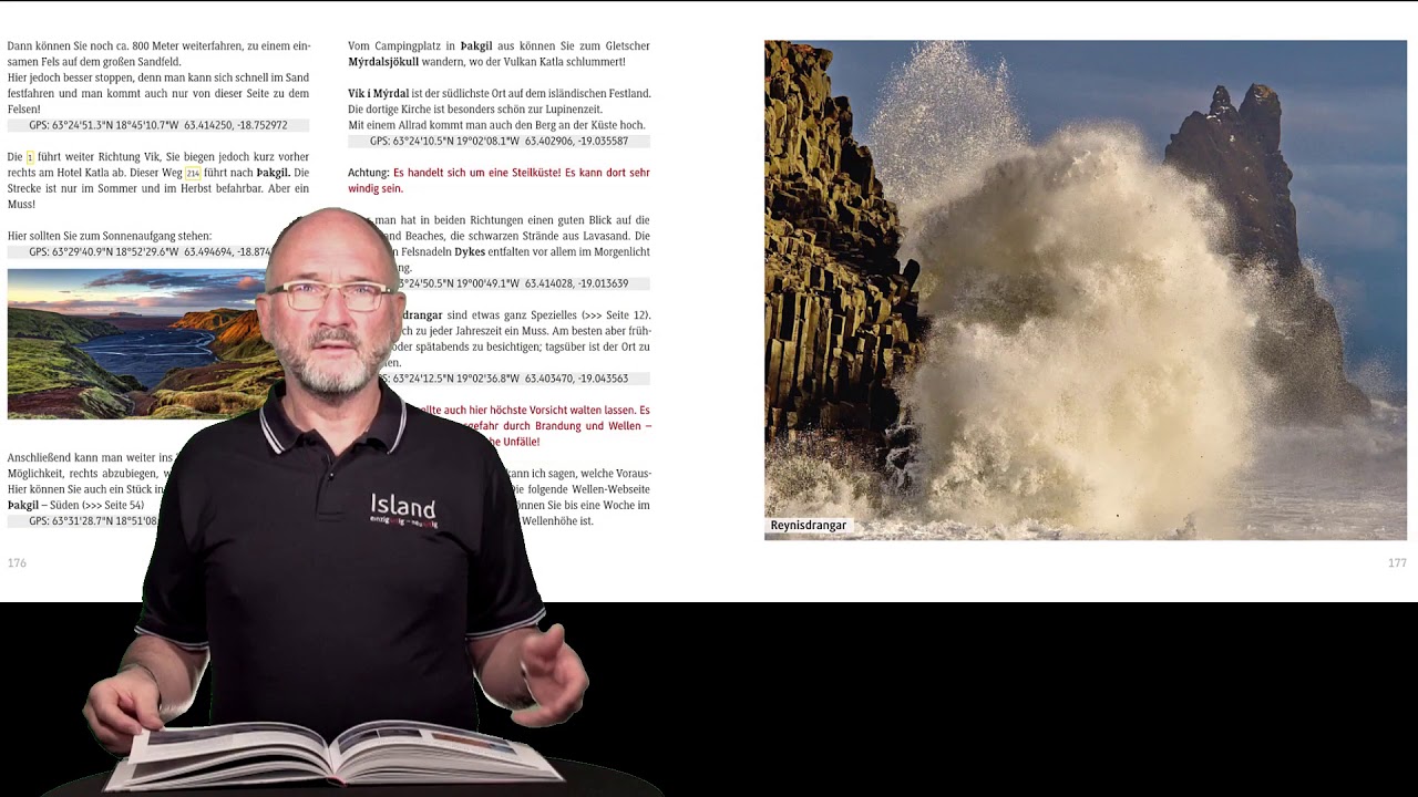 Island - Blick ins Buch