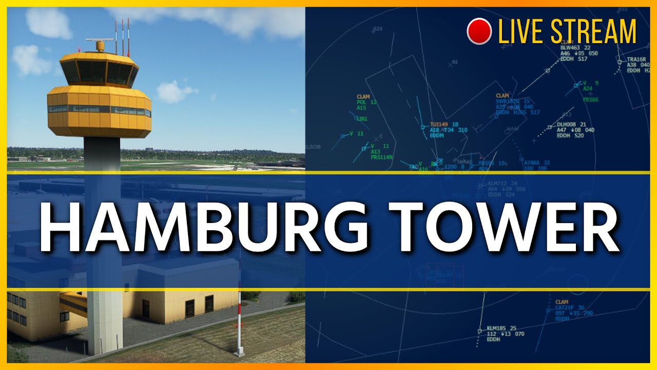 Stormy Weather? EDDH Hamburg Event Tower - Vatsim ATC