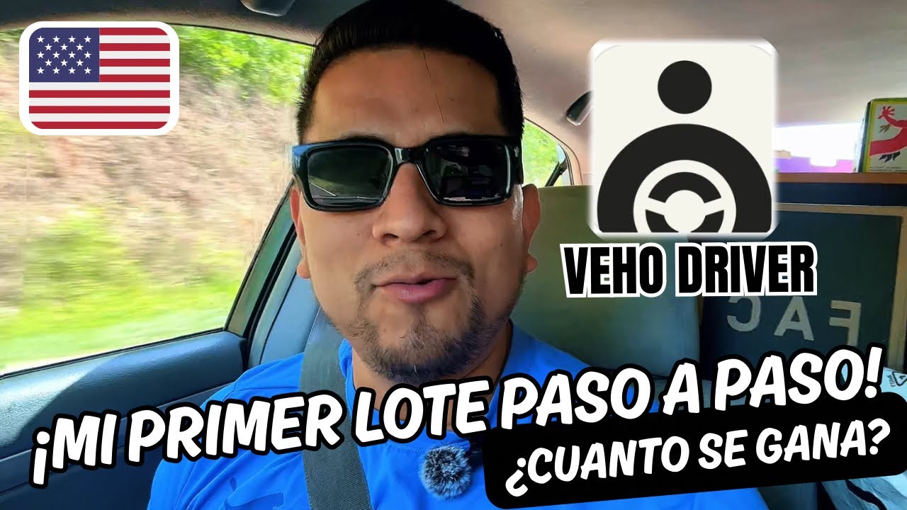Mi primer d&iacute;a con VEHO DRIVER en ESTADOS UNIDOS