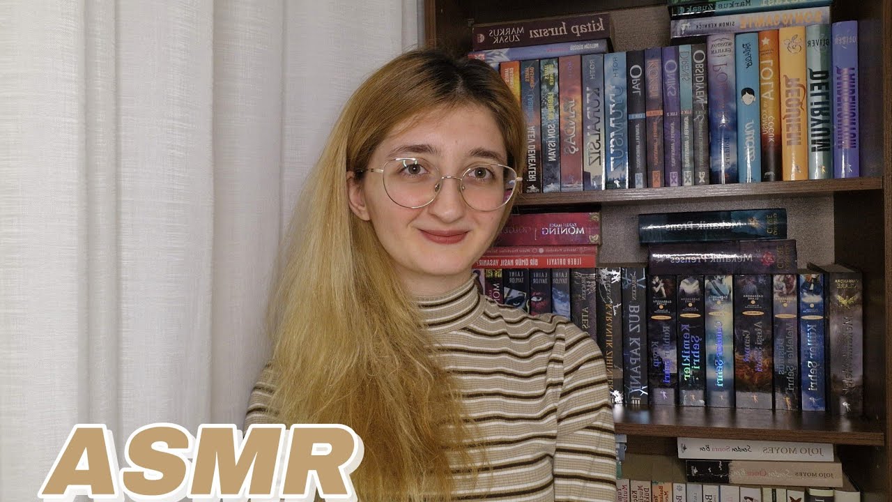 АСМР I КНИЖНАЯ ПОЛКА ТУР ЧАСТЬ 2 ✨книги, которые я читал в юности 📖 #asmr